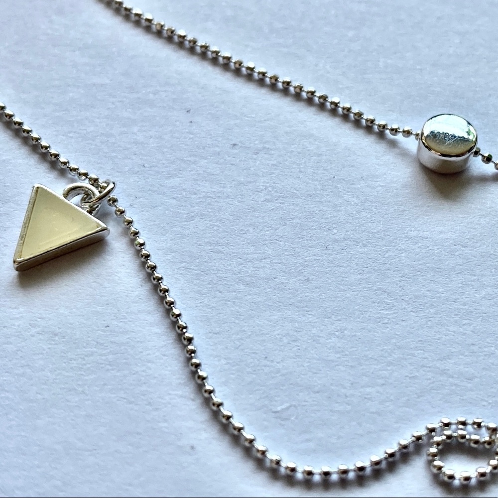 Forever 21 Necklace Set in silver tone NWT